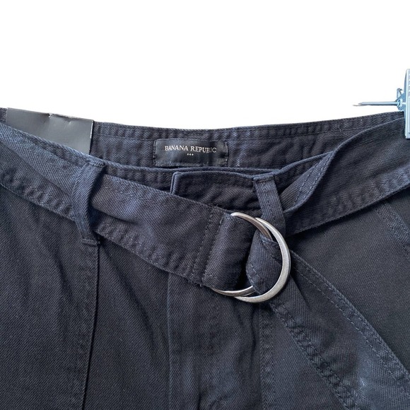 NWT BANANA REPUBLIC FACTORY Utility Denim Cargo Pant, size 6 - Picture 3 of 11